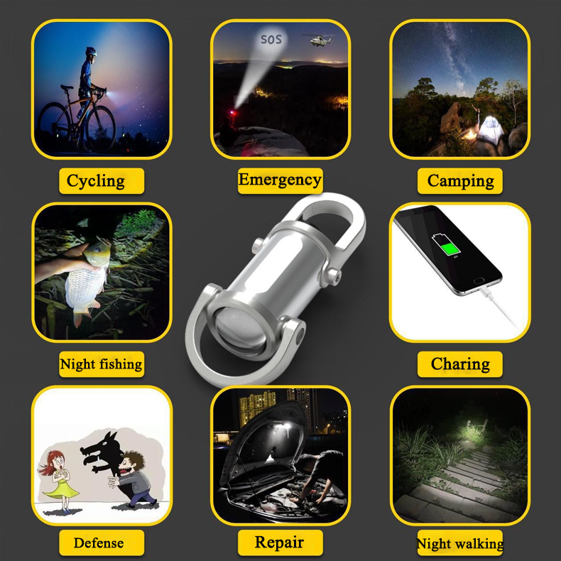 (50% OFF) PowerKey – Waterproof Keychain Flashlight – Can Charge Your Phone (Copy) (Copy)