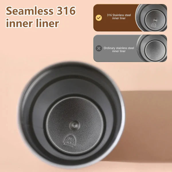 (30% DISCOUNT ) Smart Bottle Temperature Display Coffee Cup Stainless Steel