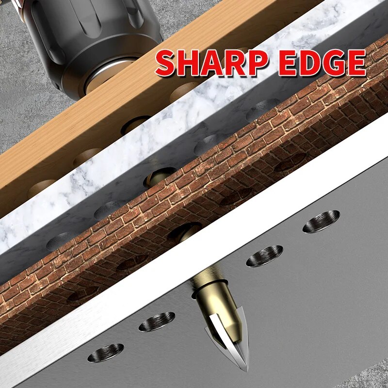 (30% DISCOUNT) Cross Hexagon Tile Drill Bit for Glass Concrete Ceramic Tile