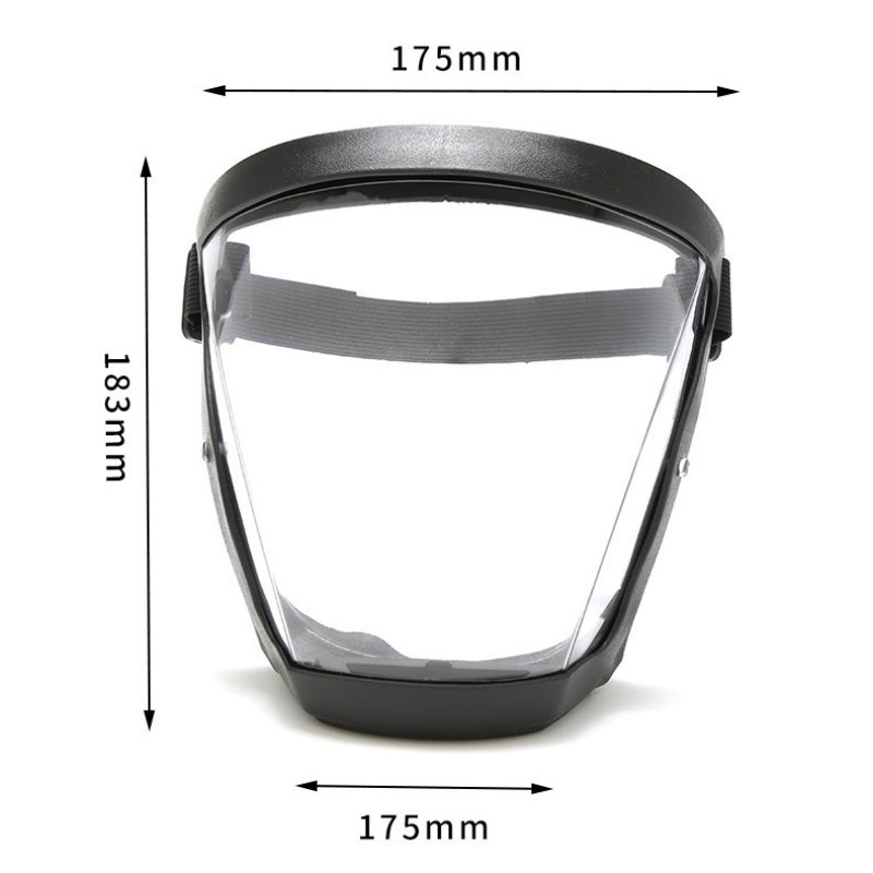 (30% DISCOUNT ) High-quality transparent face protection mask that protects against wind, sand dust, and splashes of water.