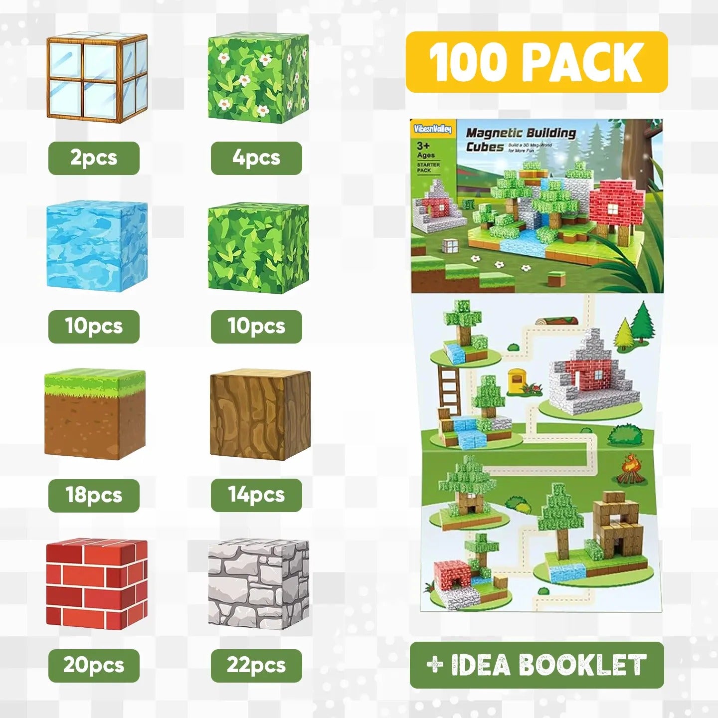 (30% OFF) STEM Learning Magnetic Building Blocks