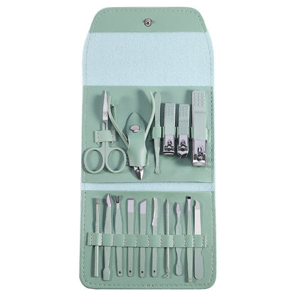 (50% OFF) Premium 16-Piece Nail Clipper & Manicure Set