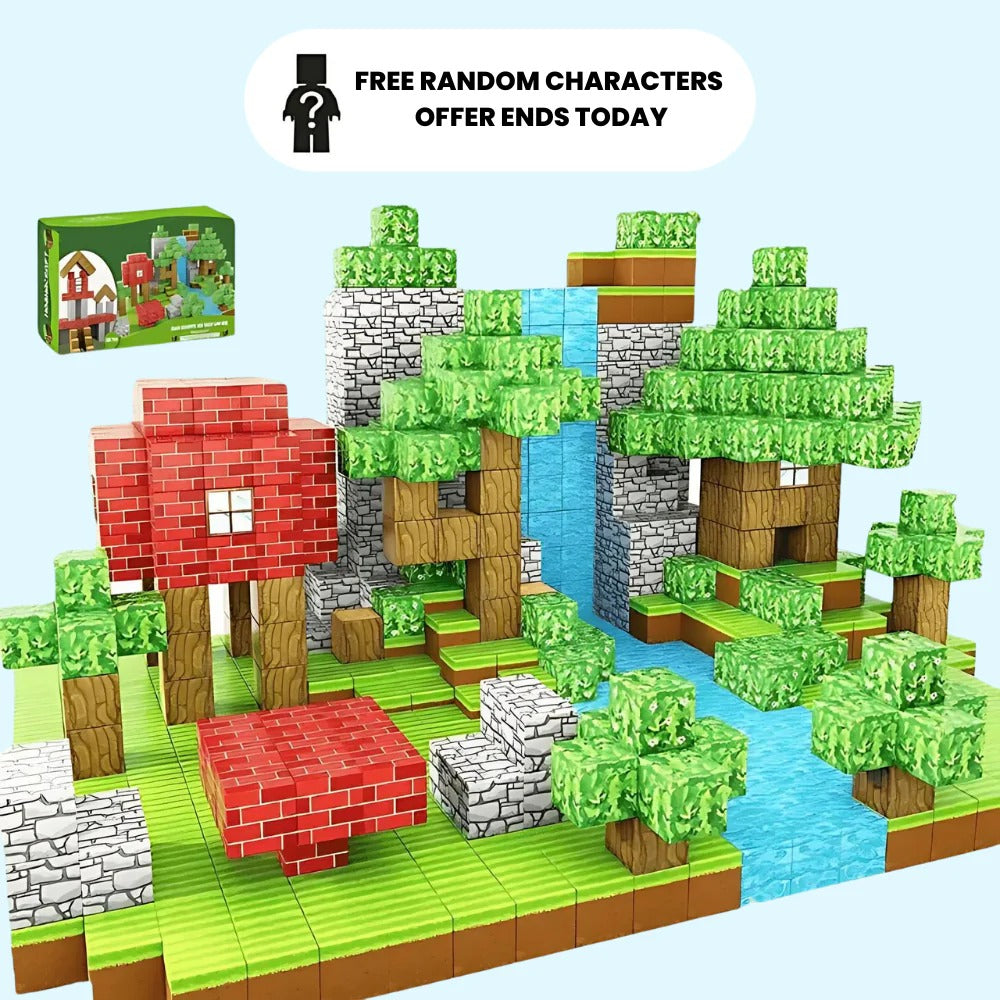 (30% OFF) STEM Learning Magnetic Building Blocks